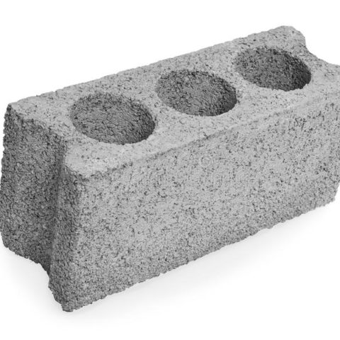 Block unloaded 15 * 20 * 40 cm