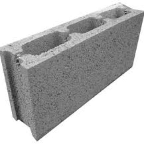 Block unloaded 12 * 20 * 40 cm